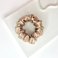 Image 4 of Deluxe Thick Satin Scrunchie