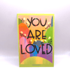 you are loved 4x6 postcard print