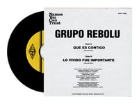 Image 2 of GRUPO REBOLU  - QUE ES CONTIGO 7"
