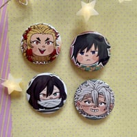 Image 5 of Demon Slayer Button Pins