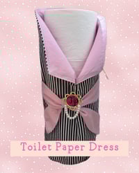 The Mellie toilet paper dress