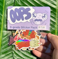 B-grade Sticker Packs