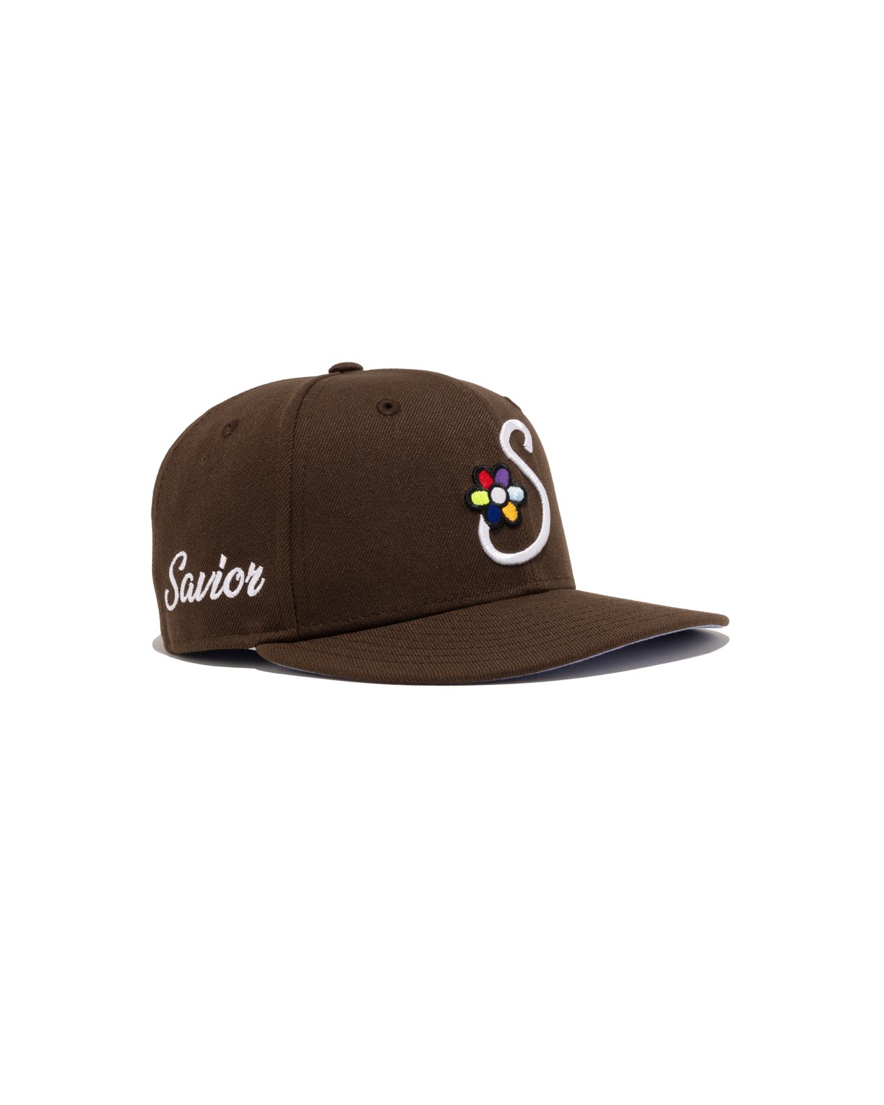 SAVIOR FLOWER NEW ERA 59FIFTY - BROWN