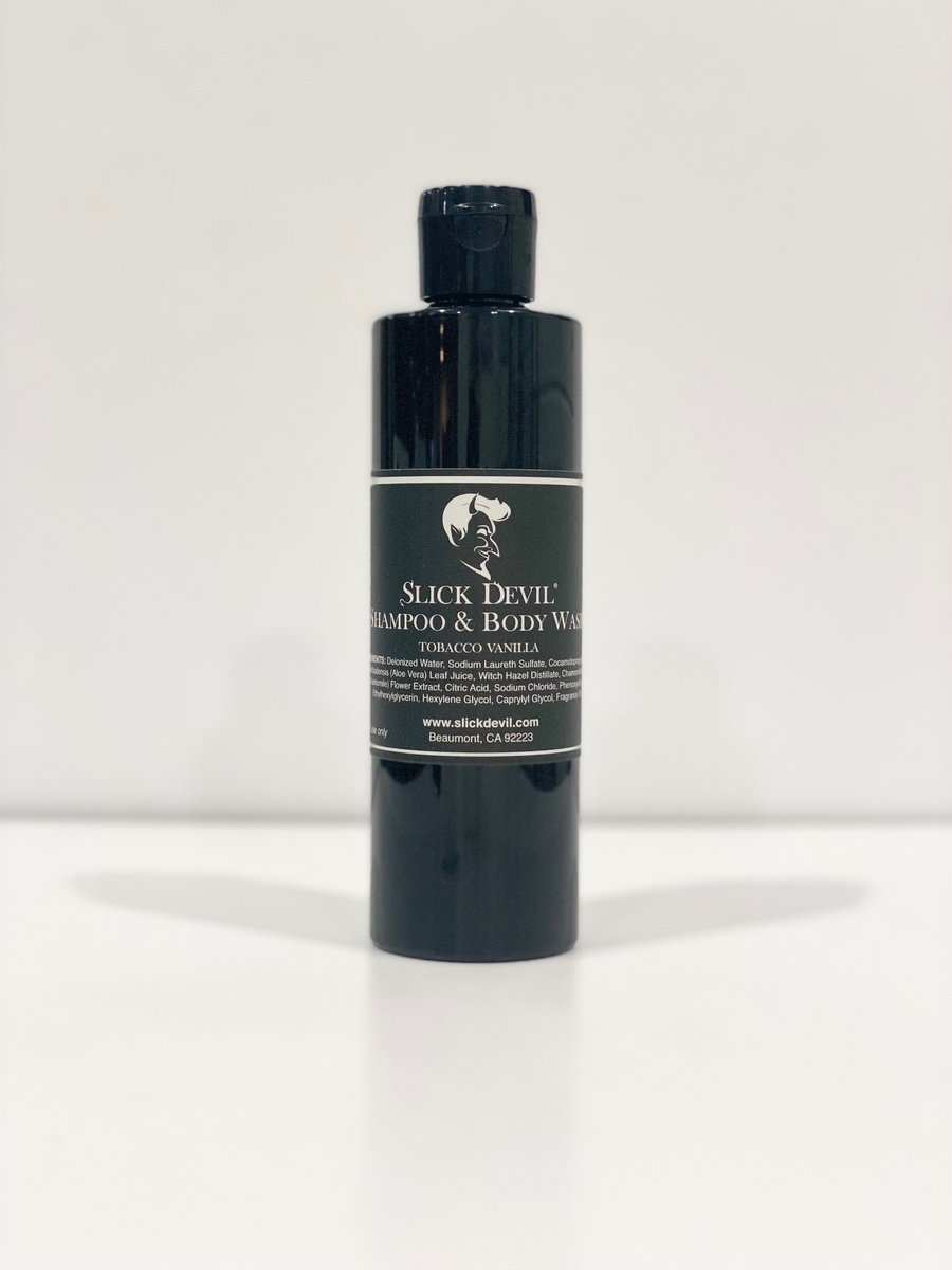 slick tobacco 9oz. Shampoo & Body Wash Tobacco Vanilla