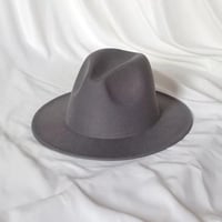 Image 1 of Grey Fedora 