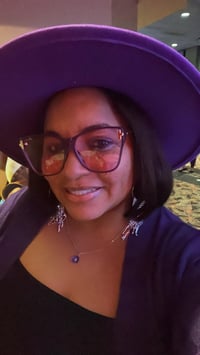 Image 1 of Purple Widebrim 