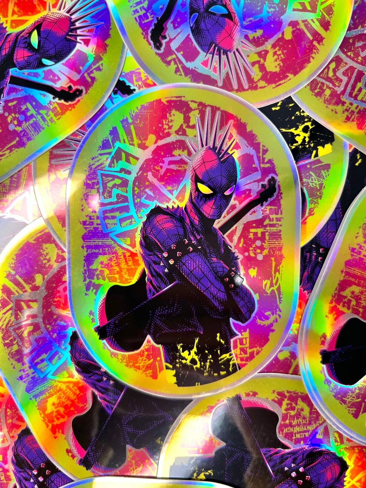 Image of Spider Punk Sticker