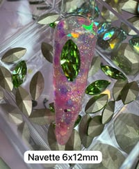Image 5 of PERIDOT - Chaton Crystals 