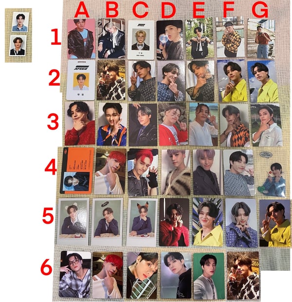 Image of Wooyoung Photocards (Common)