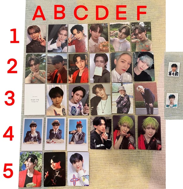 Image of Yeosang Photocards (Common)