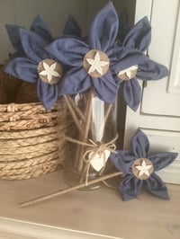 Image 3 of Memory Forever Flowers custom created from loved ones collared shirts
