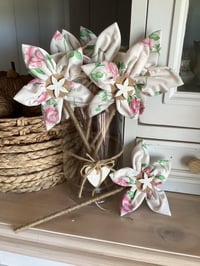 Image 1 of Memory Forever Flowers custom created from loved ones clothing