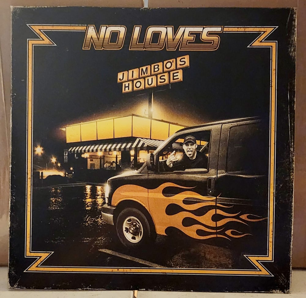 NO LOVES - JIMBO'S HOUSE - Yellow & Black Marble Vinyl