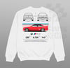 Cars and Clo - BMW E30 M3 Blueprint Sweater White