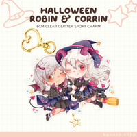 Image 1 of Halloween Robin & Corrin Charm