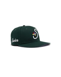 Image 2 of SAVIOR FLOWER NEW ERA 59FIFTY - FOREST GREEN