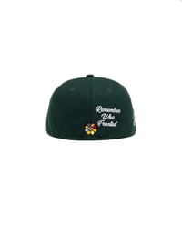 Image 3 of SAVIOR FLOWER NEW ERA 59FIFTY - FOREST GREEN