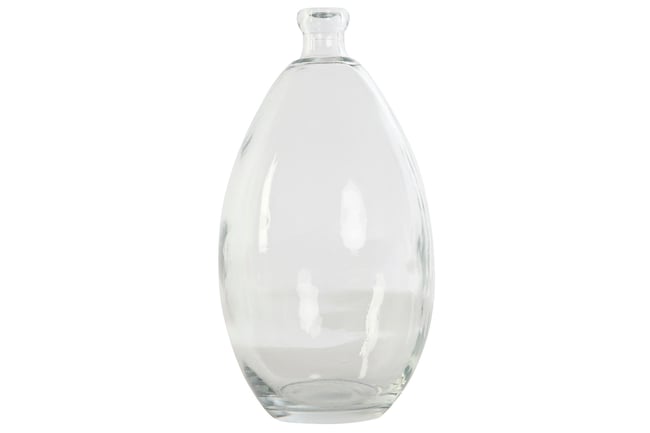 Jarrón de cristal reciclado orgánico 