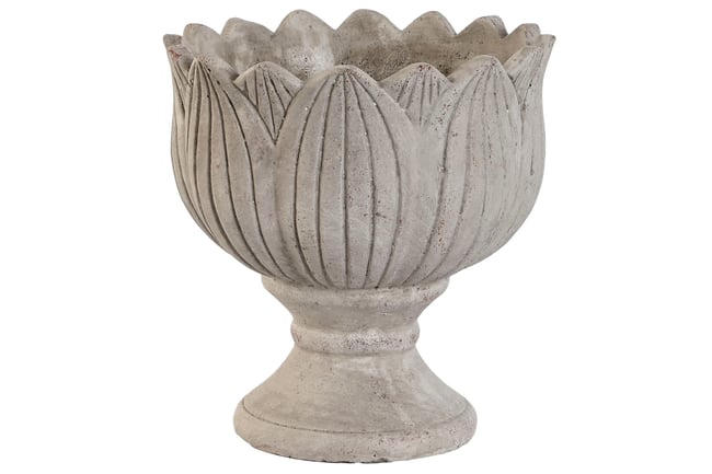 Centro mesa cemento 20x20x21 cms 