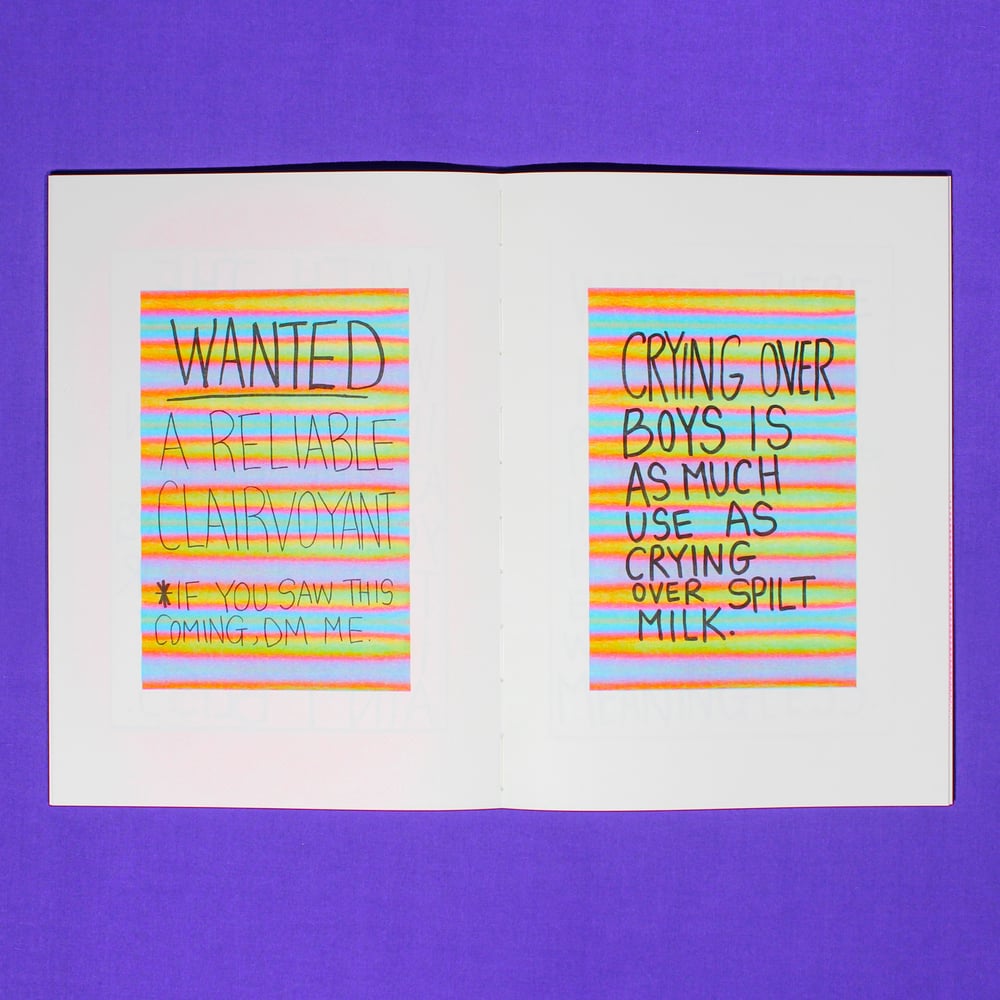 Image of Sorry All Out Of Fucks To Give Right Now [Limited Edition Artist Book]