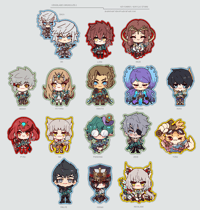 Image 3 of XENOBLADE 2 ✲ STAND & ACRYLIC KEYCHARM