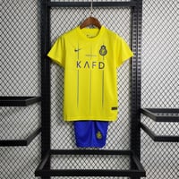 Image 1 of Al-Nassr 23/24 Home Kids Kit