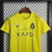 Image 3 of Al-Nassr 23/24 Home Kids Kit
