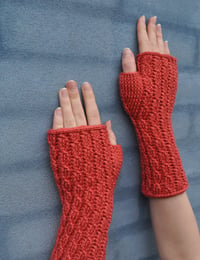 Image 4 of Sno fingerless gloves - english