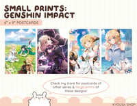 Image 1 of Genshin Impact Postcards [6"x9"]