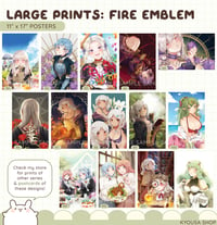 Image 1 of Fire Emblem Prints [11"x17"]