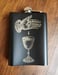 Image of "The Silver Chalice" Whiskey Flask.