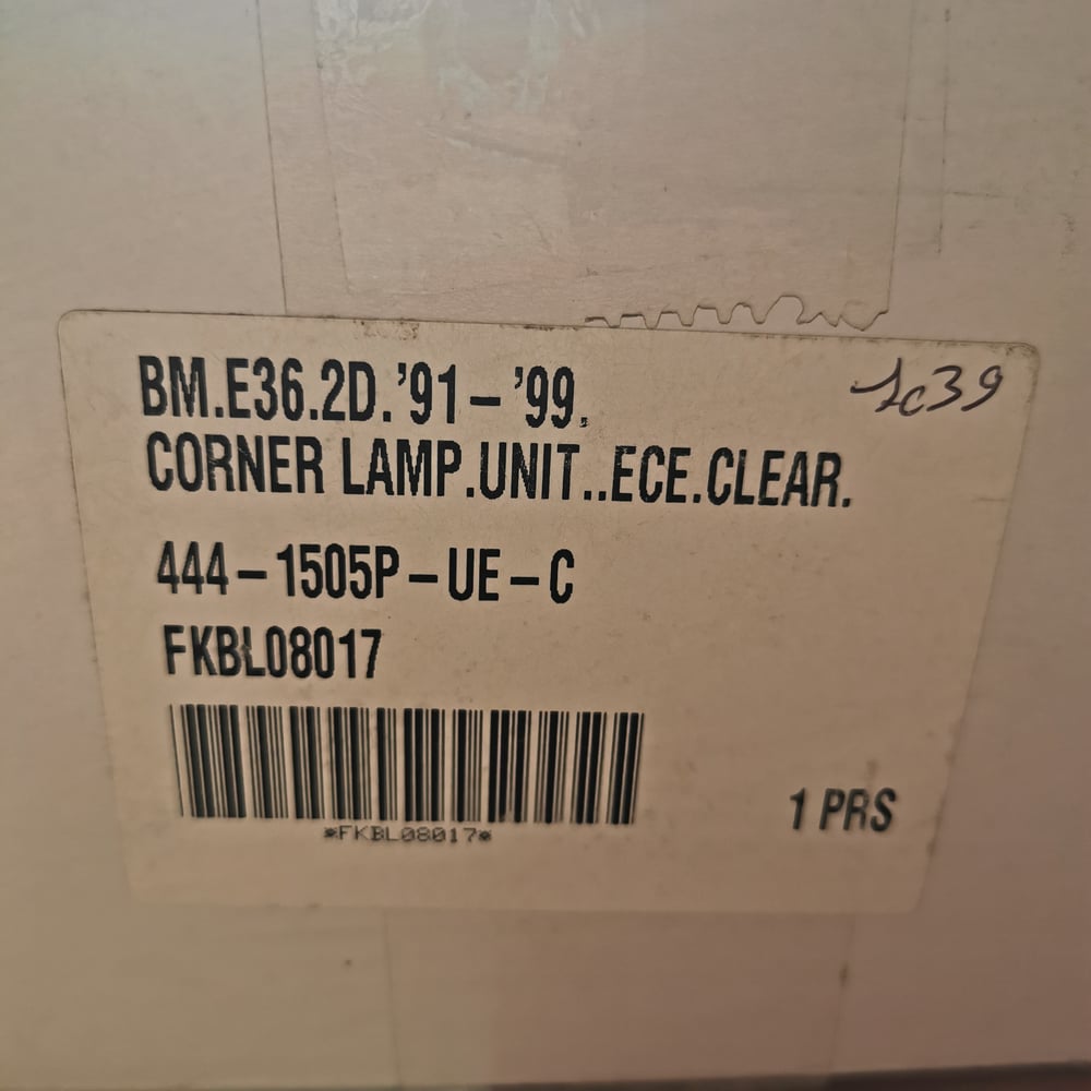 CLIGNOTANTS CLEAR BMW E36 91/99