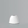 Miniature Bell Enamel Lamp Shade - White