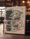 Bird Doodle - Canvas