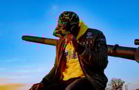 Image 3 of Creative Freedom Green Camo Dad Hats 