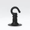 Industrial Ceiling Hook - Black