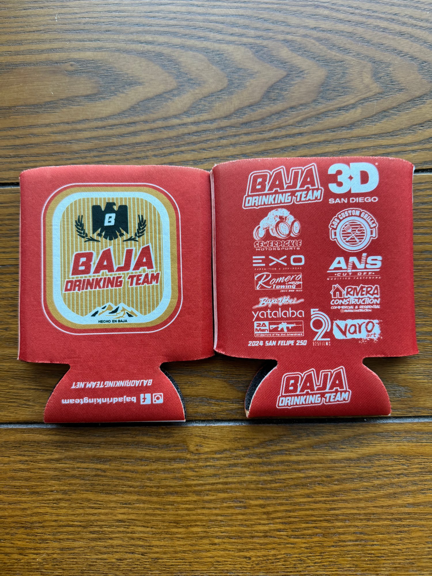 Image of Baja Drinking Team Koozie