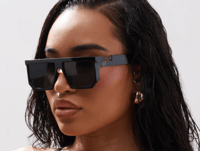 Image 3 of All Black Sunglassess