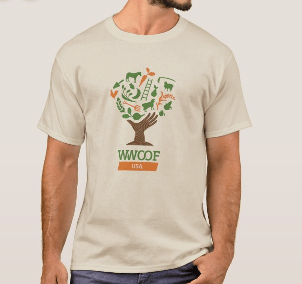 Image of WWOOF Unisex T-Shirt - Off White