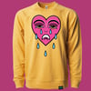 Crying Heart- Crewneck Sweatshirt