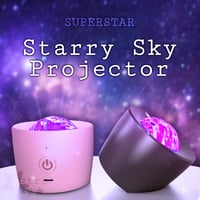 SUPERSTAR Starry Sky Projector