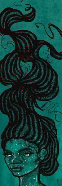 Image 3 of Entangled #4 (10x30")