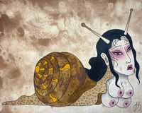 Image 2 of Madame Snail Print (8x10")