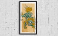 Image 2 of Fu Dog Print (10x20")