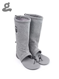 Image 1 of Hoodie Printed Flip-flop Short Boots