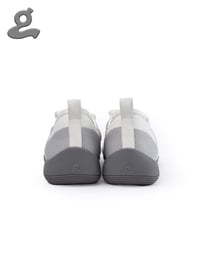 Image 5 of White Retro Strappy Tongue Sneakers