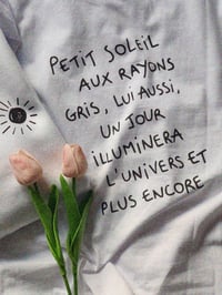 Image 2 of T-Shirt mixte PETIT SOLEIL - The Simones X Anastasia Goujon