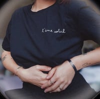 Image 1 of T-Shirt mixte L'AME SOLEIL - The Simones X Anastasia Goujon