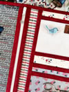 Precut Kit/Ashley Stitch Case/Patriotic Red Bind
