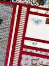 Precut Kit/Ashley Stitch Case/Patriotic Red Bind 